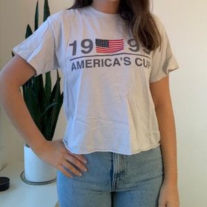 Brandy Melville graphic tee shirt.